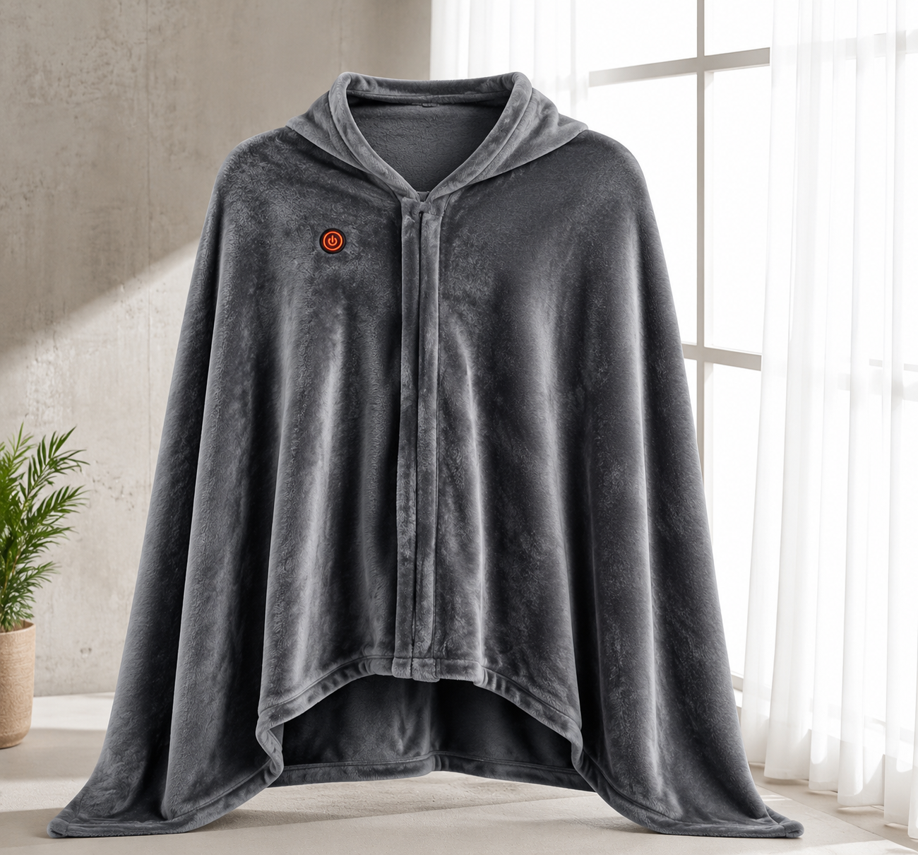 ThermaCore USB Heated Flannel Blanket – Ultra-Soft Body Warmer
