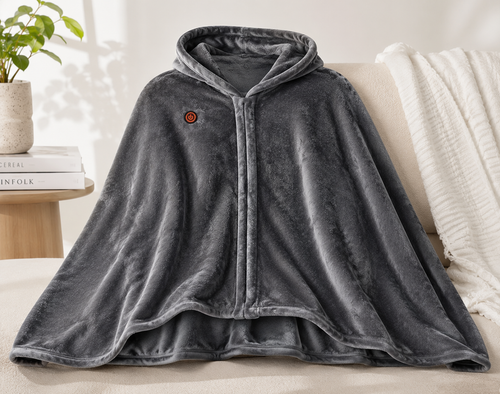 ThermaCore USB Heated Flannel Blanket – Ultra-Soft Body Warmer