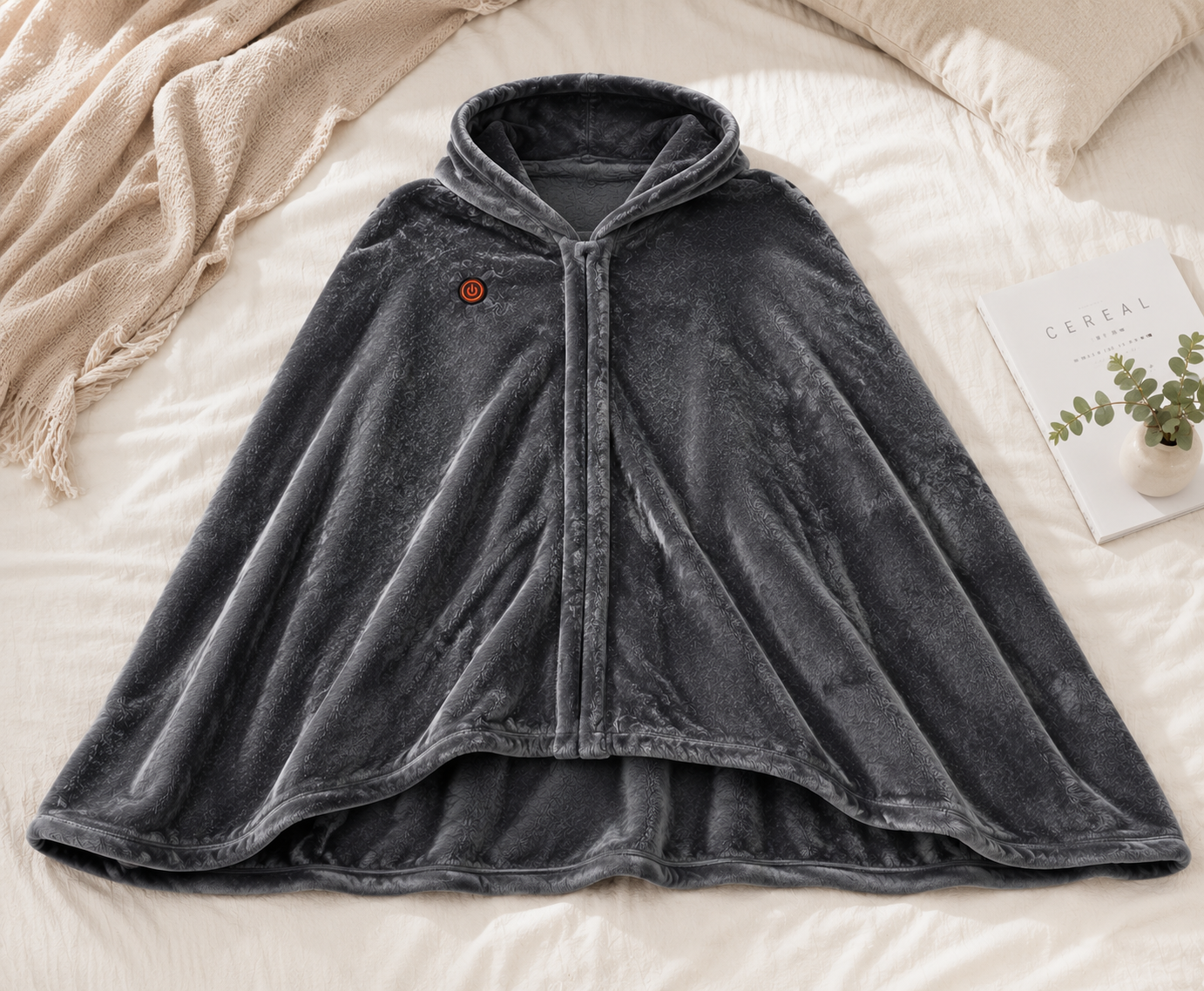ThermaCore USB Heated Flannel Blanket – Ultra-Soft Body Warmer